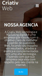 Mobile Screenshot of criativweb.com.br